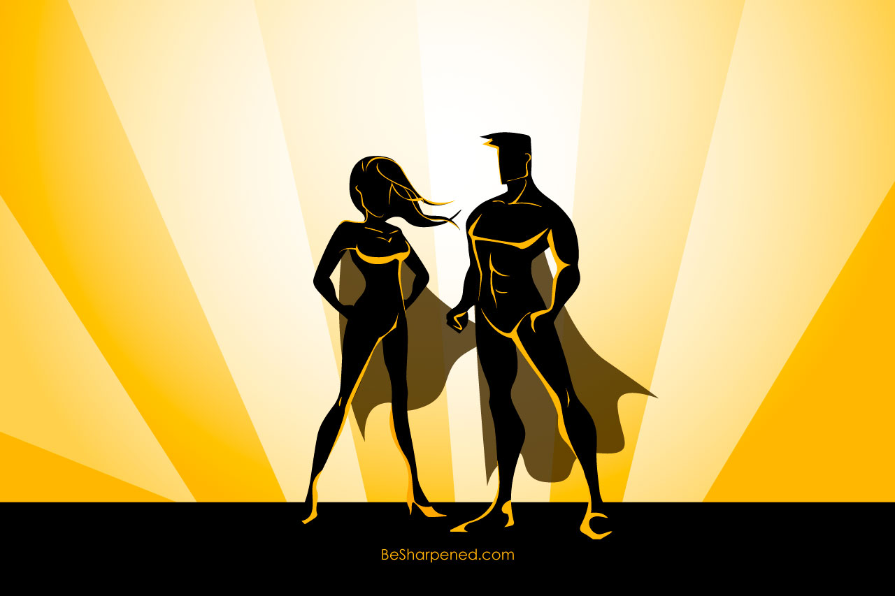 great men are not born