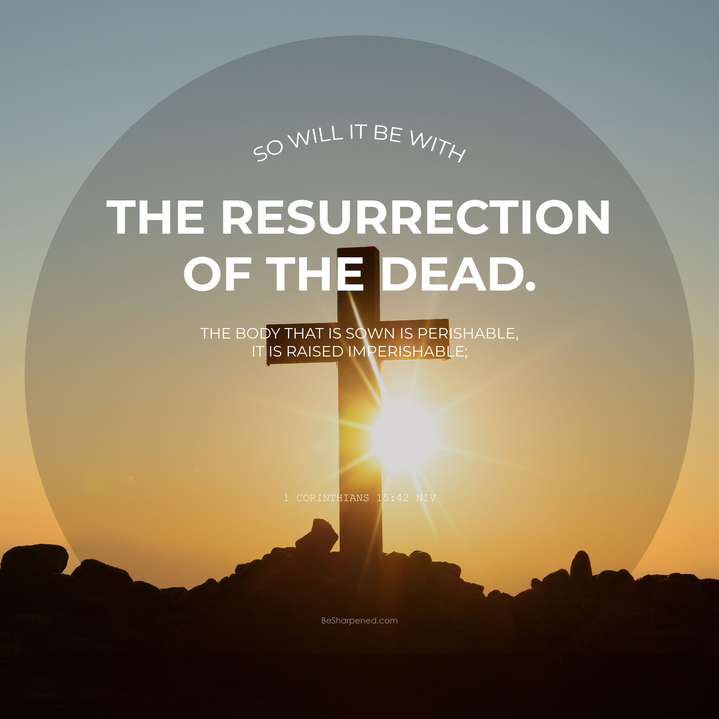 1 Corinthians 15:42 - The Resurrection