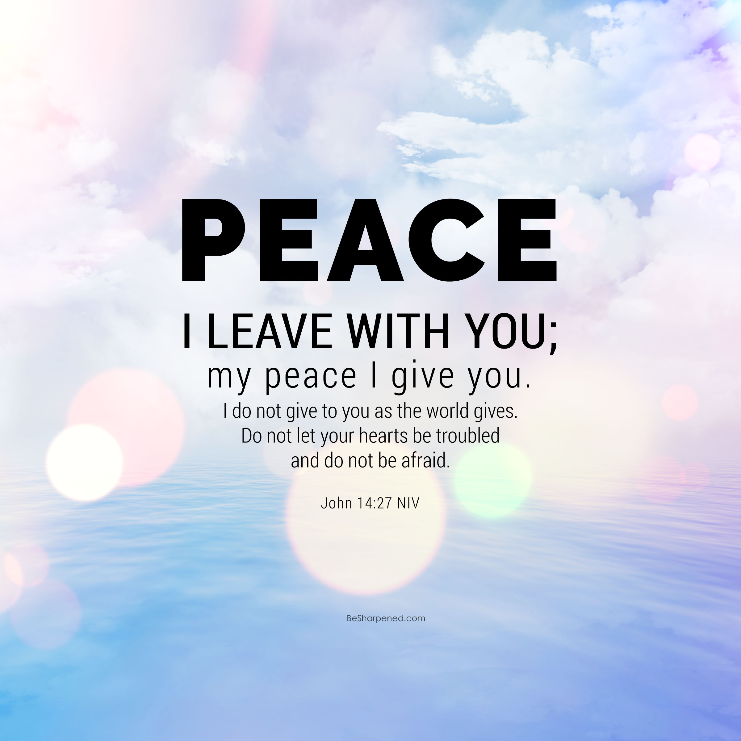 John 14:27 - The Gift of Peace