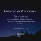 1 Corinthians 2:9