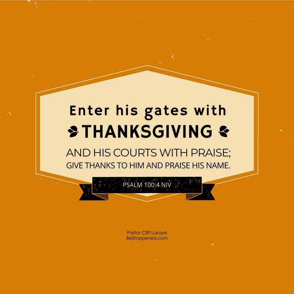 psalm 100:4