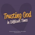 Trusting God