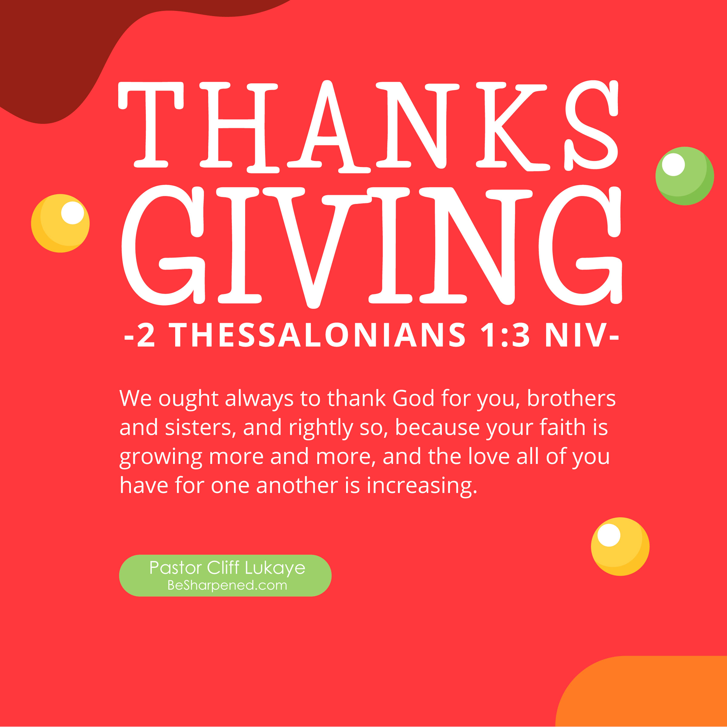 2 Thessalonians 1:3