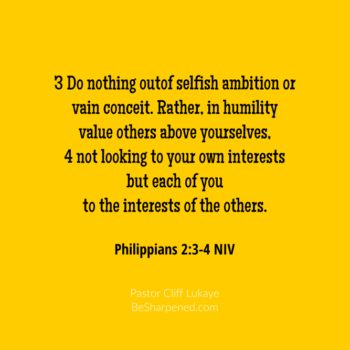 Philippians 2:3-4 ~ Daily Devotion April 14 2023 - Daily Devotional