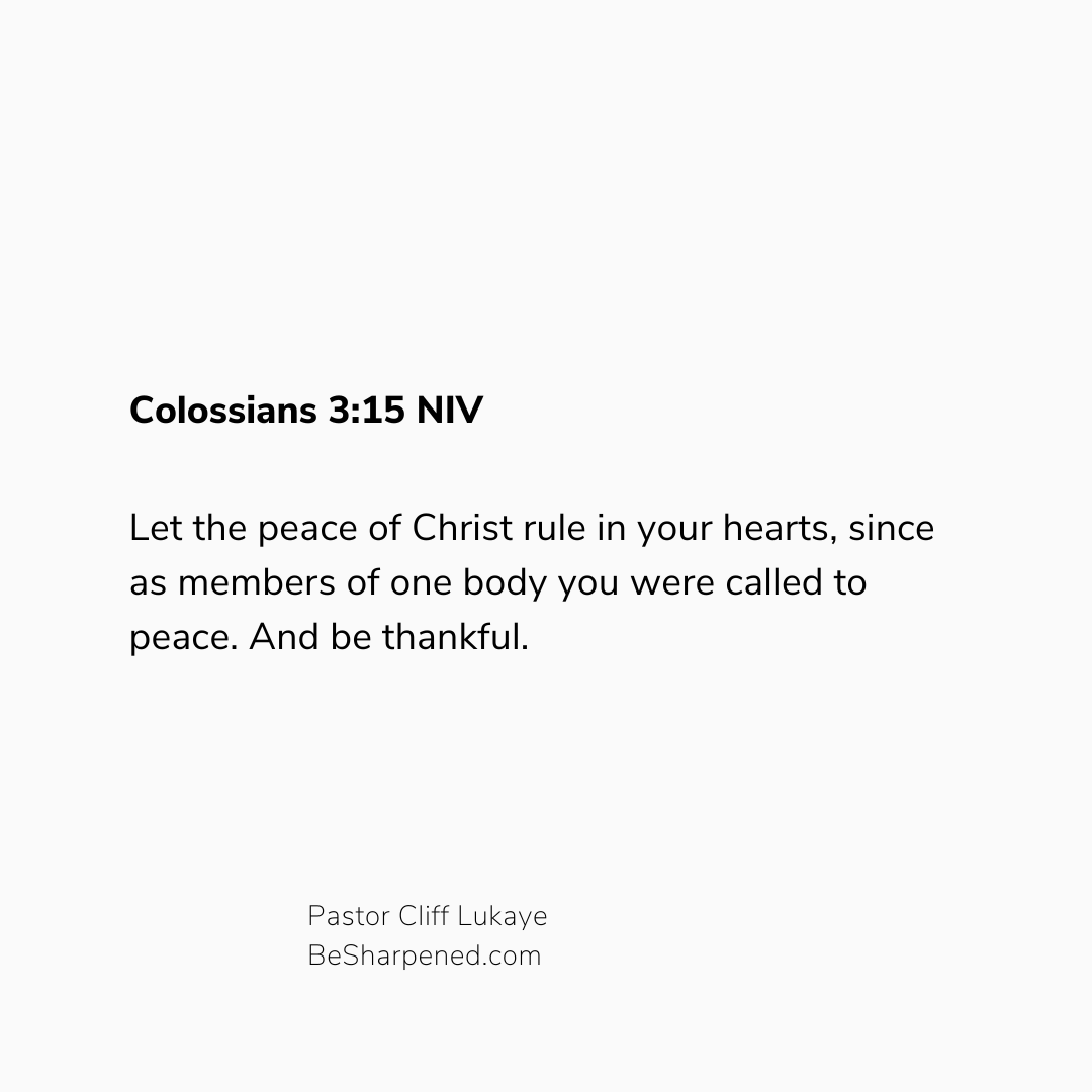 Colossians 3:15