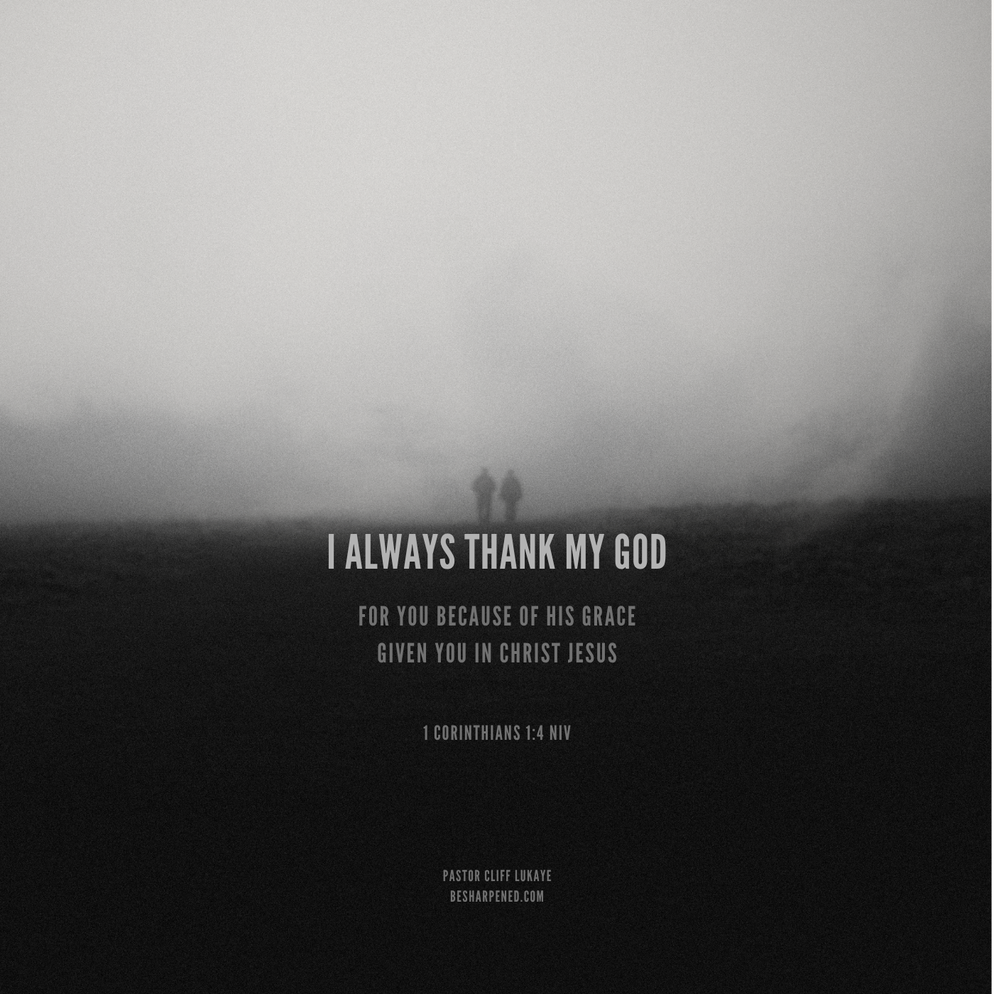 1 Corinthians 1:4