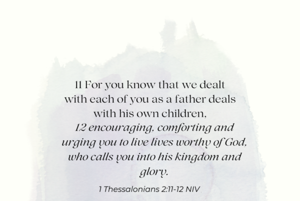 1 Thessalonians 2:11-12