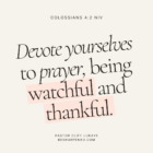 Colossians 4:2