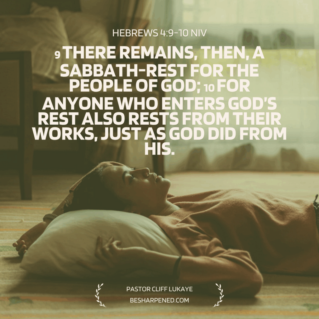 Hebrews 4:9-10