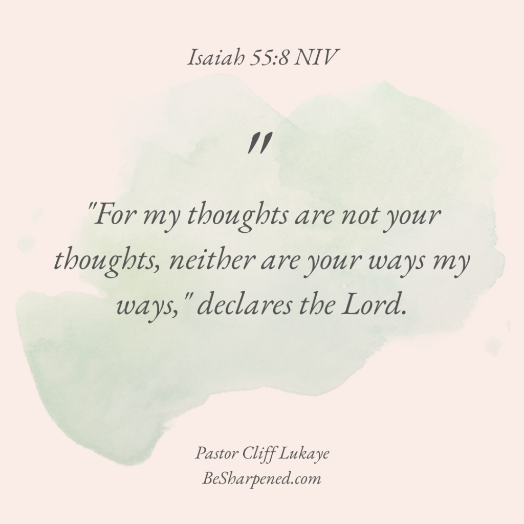 Isaiah 55:8