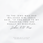John 8:31