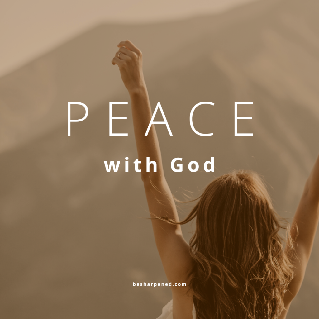 Peace with God in Jesus Christ