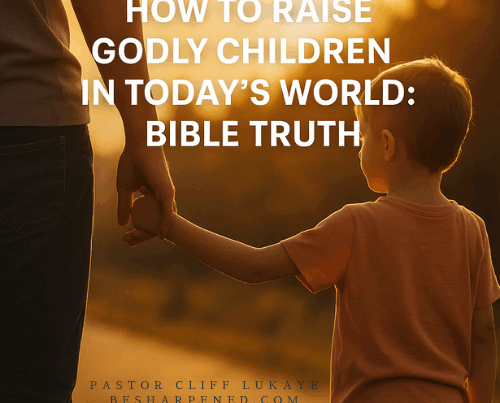 how to raise godly children in today's world - bible truth