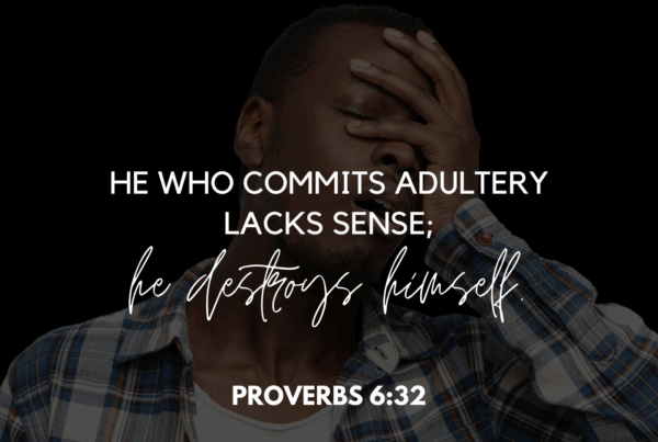 he who commits adultery destroys himself