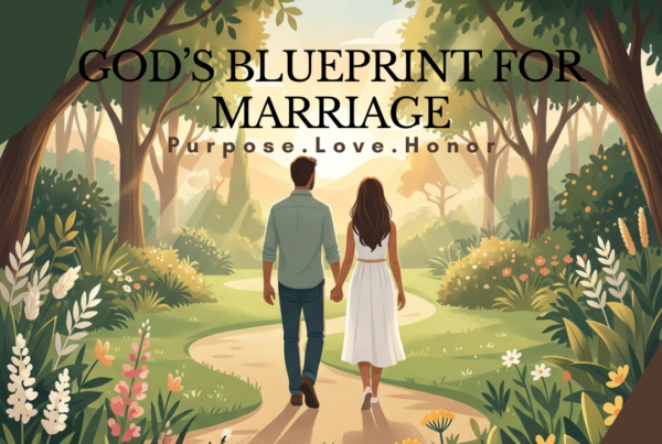 Genesis 2:24 - God's Blueprint for Marriage - Purpose Love Honor - Featured Image
