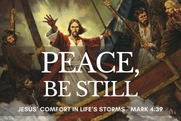 Mark 435-41 - How Jesus' Presence Provides Comfort in Life's Storms - Weekly Devotion