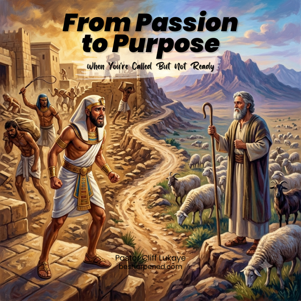 Exodus 2:11-25 - From Passion to Purpose When You're Called But Not Ready - Weekly Devotion